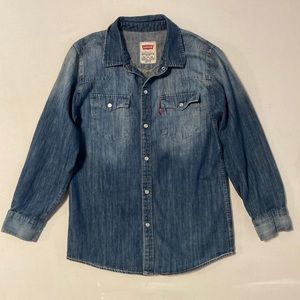 Levi’s denim long sleeve shirt